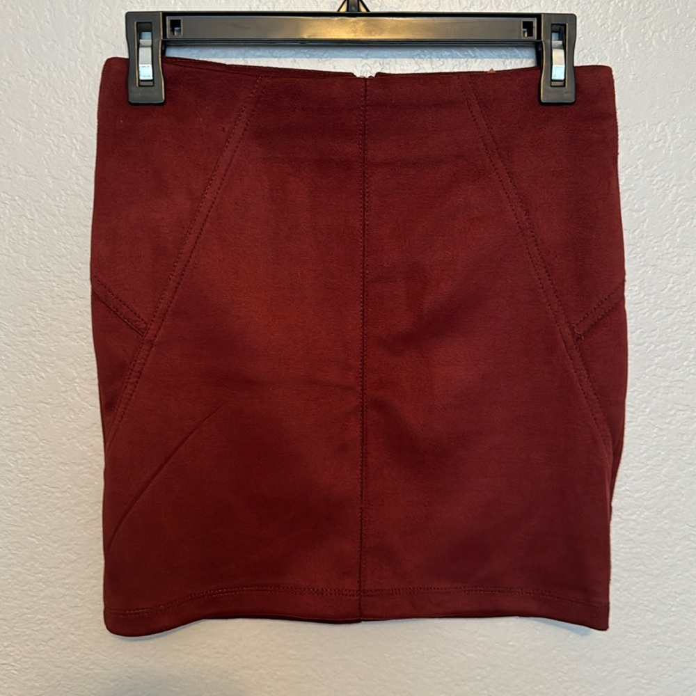 HAVE | Suede Mini Skirt